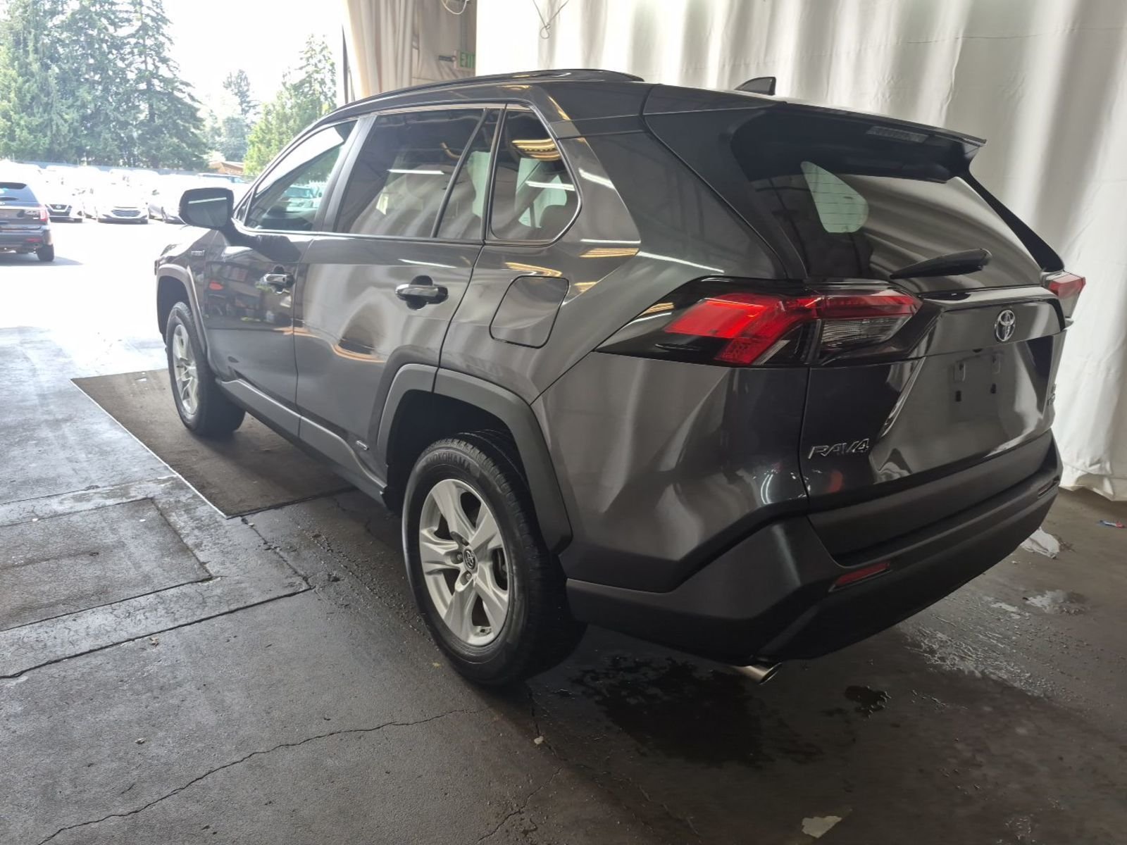 Used 2020 Gray Toyota LE image 2