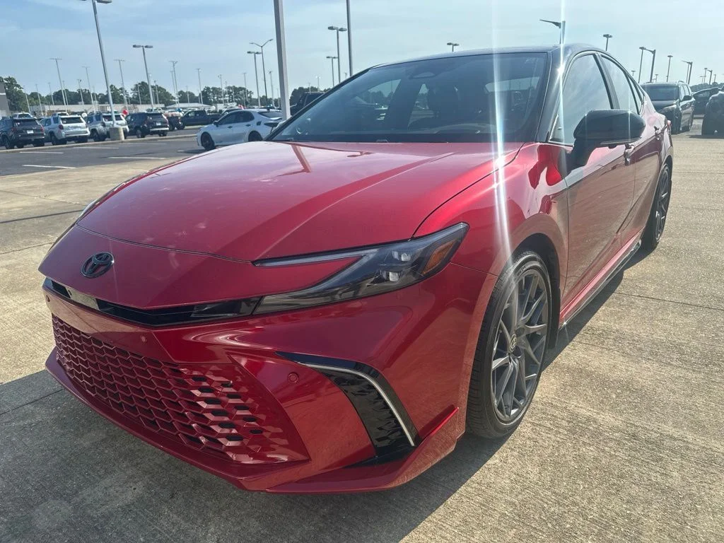 Used 2025 Red Toyota XSE image 1