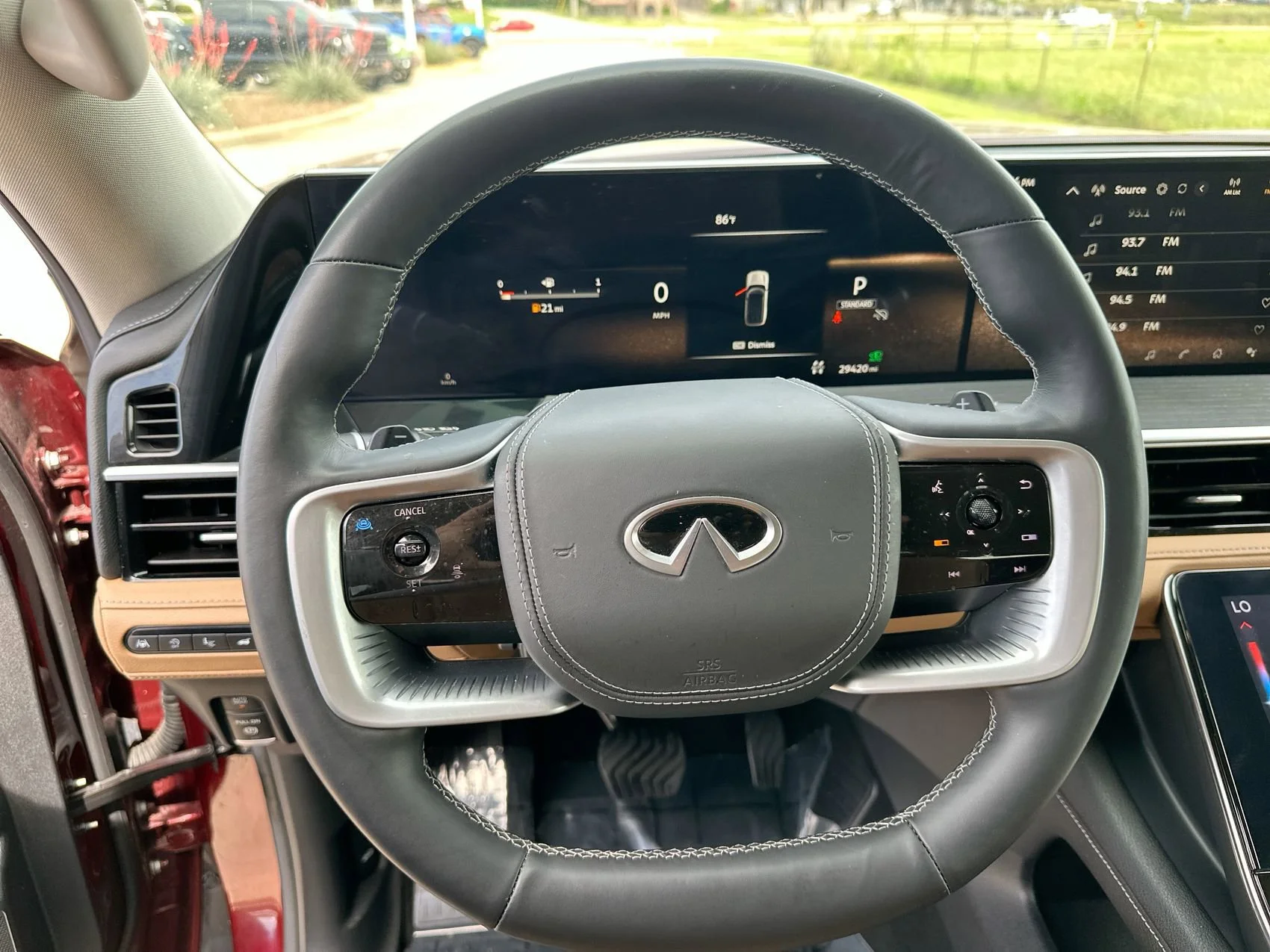 Used 2025 Coulis Red INFINITI SENSORY image 14