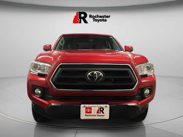 Red 2023 Toyota Tacoma SR5 V6 Double Cab 4WD Pickup Truck Four-Wheel Drive