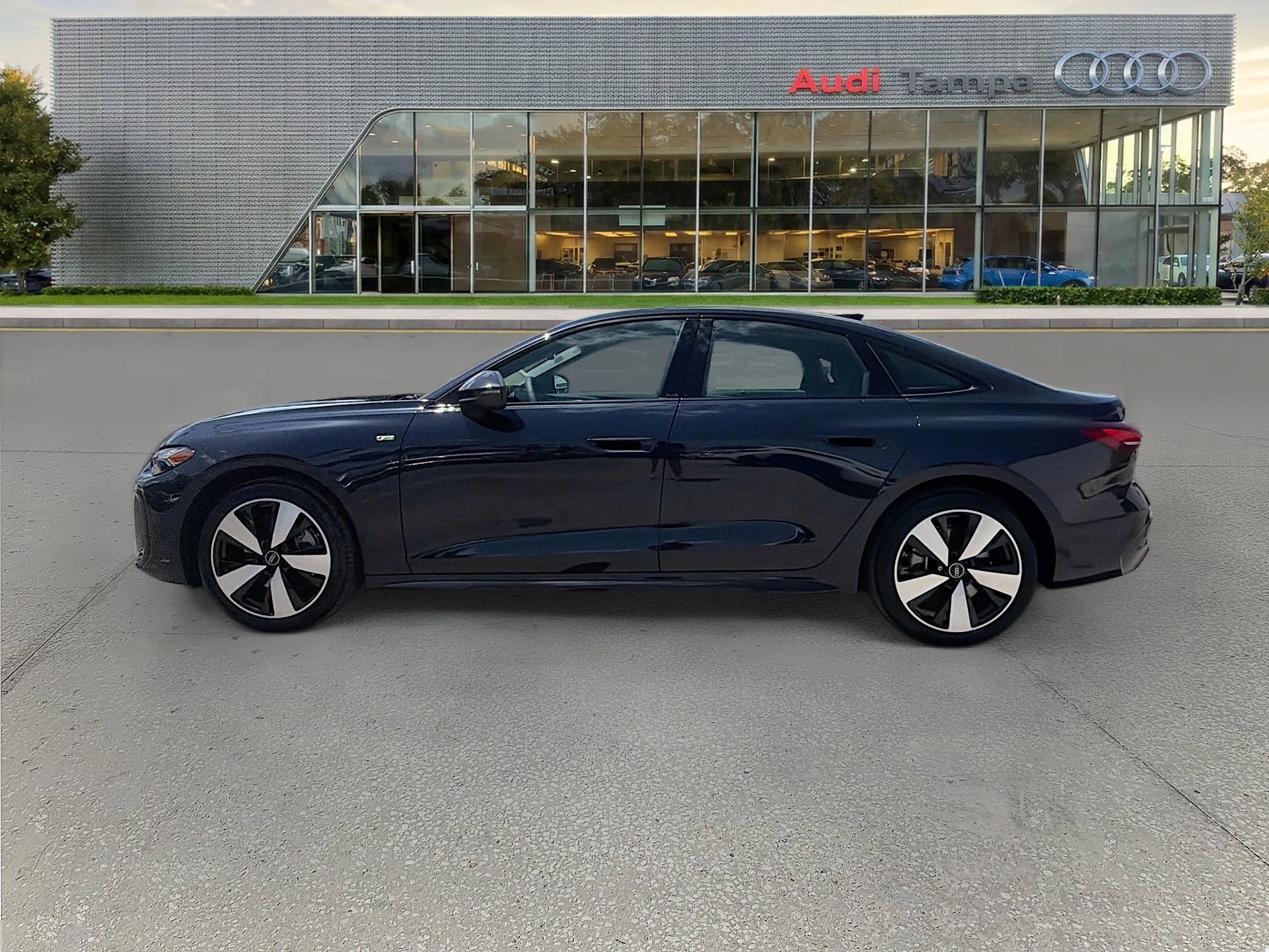 New 2026 Firmament Blue Metallic Audi Premium Plus image 6