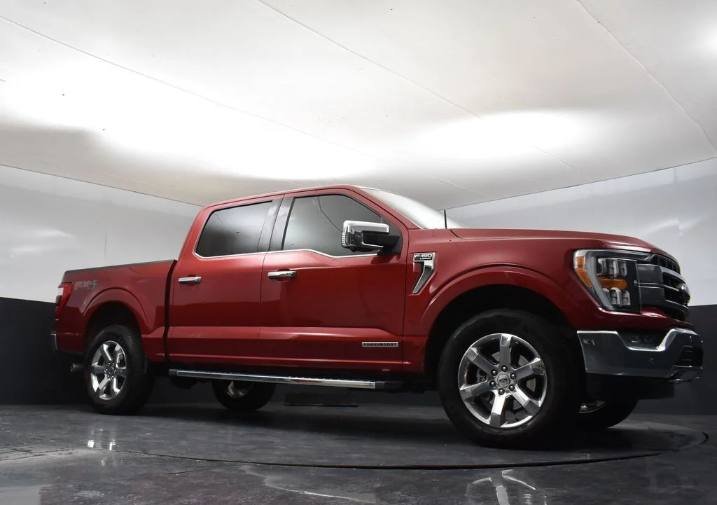 Used 2021 Red Ford Lariat image 7