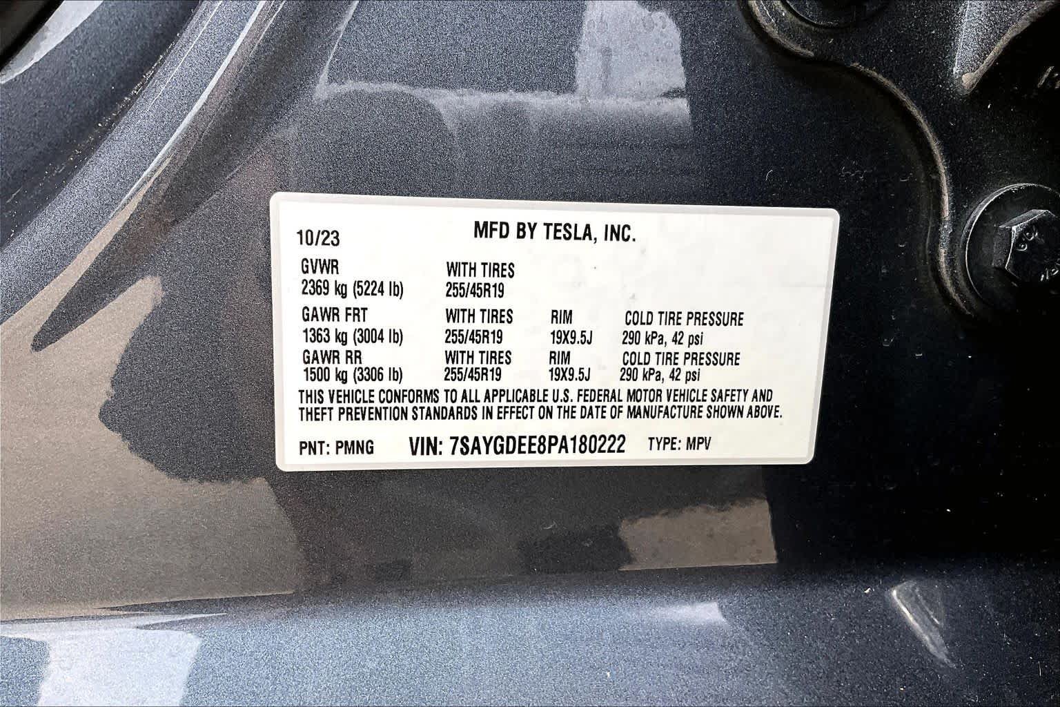 Used 2023 Deep Blue Metallic Tesla Long Range image 31