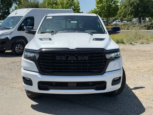 New 2026 Ivory White Tri-Coat Pearl-Coat Exterior Paint RAM Laramie image 3