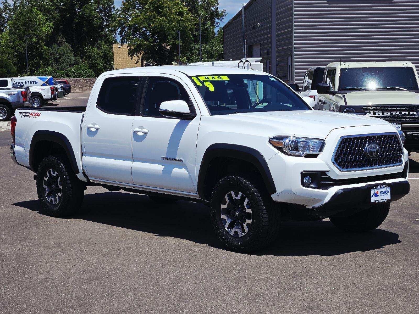 Used 2019 Super White Toyota TRD Off Road image 3