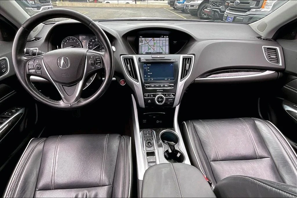 Used 2020 Platinum White Pearl Acura 3.5L Technology Pkg image 14