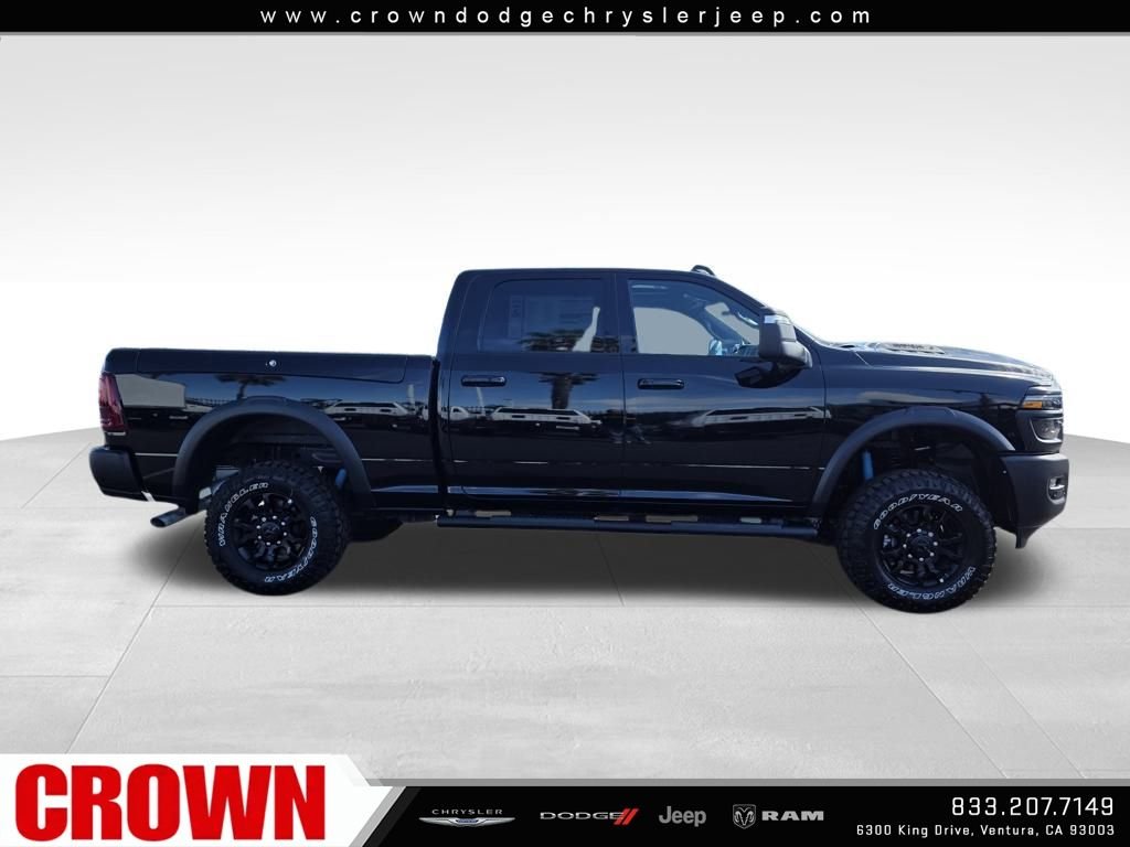 New 2026 Diamond Black Crystal Pearl-Coat Exterior Paint RAM Power Wagon image 4