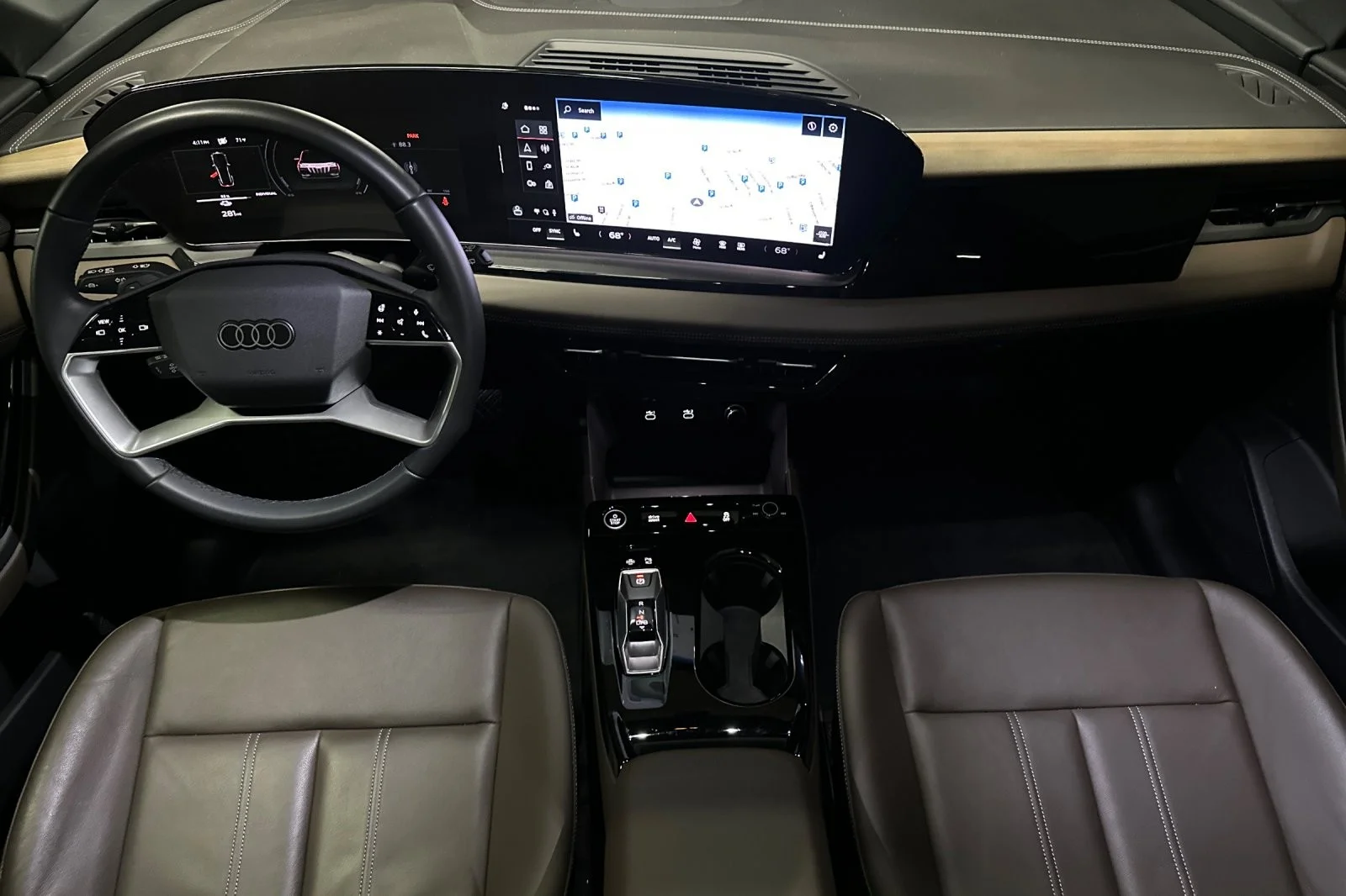 Used 2025 Mythos Black Metallic Audi Premium RWD image 12