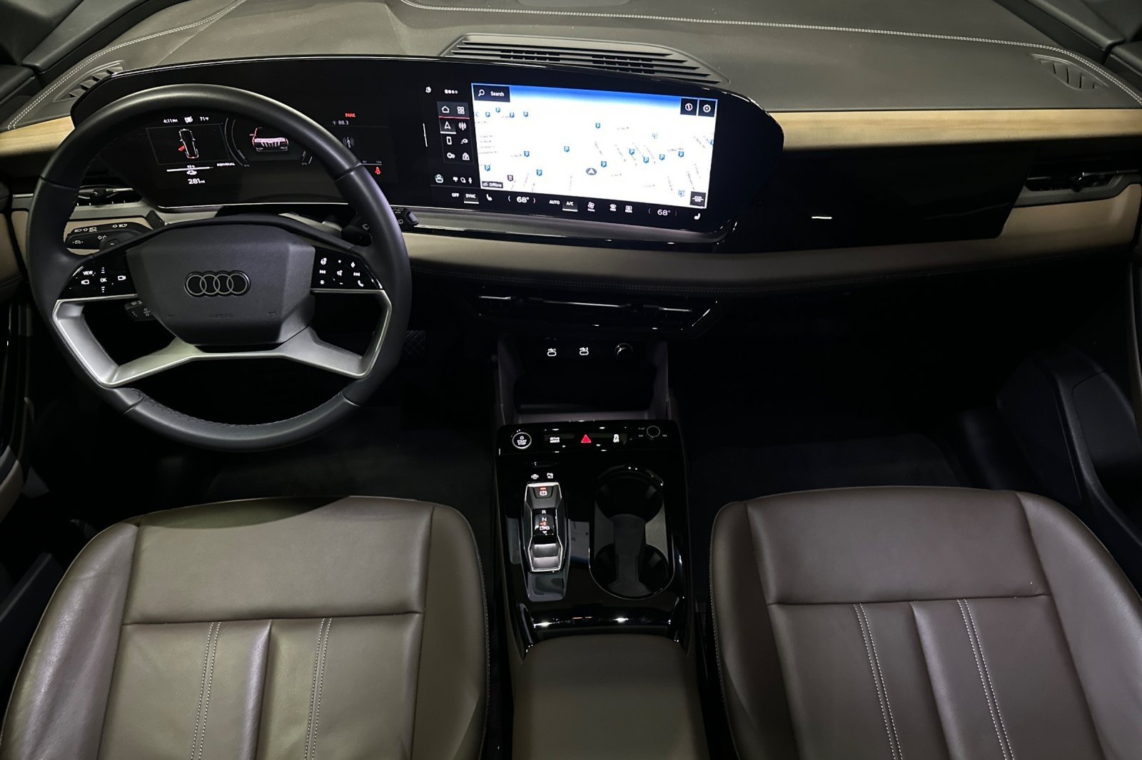 Used 2025 Mythos Black Metallic Audi Premium RWD image 12