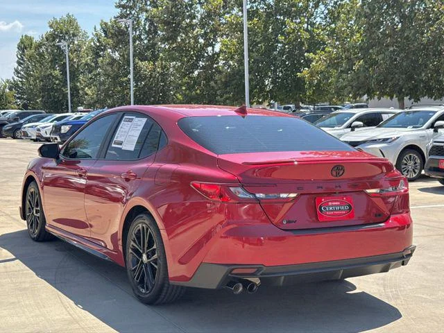Certified Used 2026 SUPERSONIC RED Toyota SE image 8
