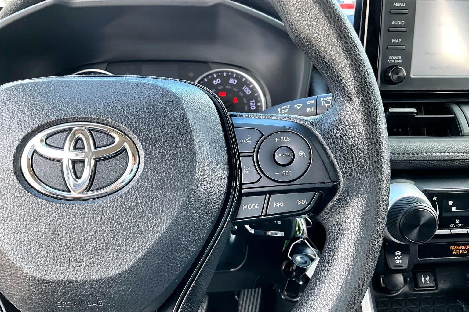 Used 2019 Midnight Black Metallic Toyota LE image 25