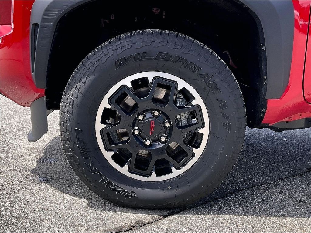 Used 2025 Supersonic Red Toyota TRD Off Road image 7