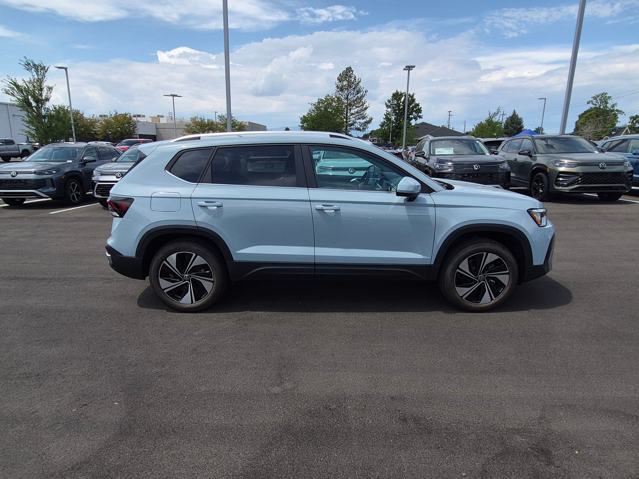 New 2026 Monument Gray Volkswagen SE image 2