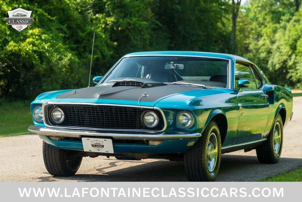 Used 1969 Blue Ford Mach 1 image 10