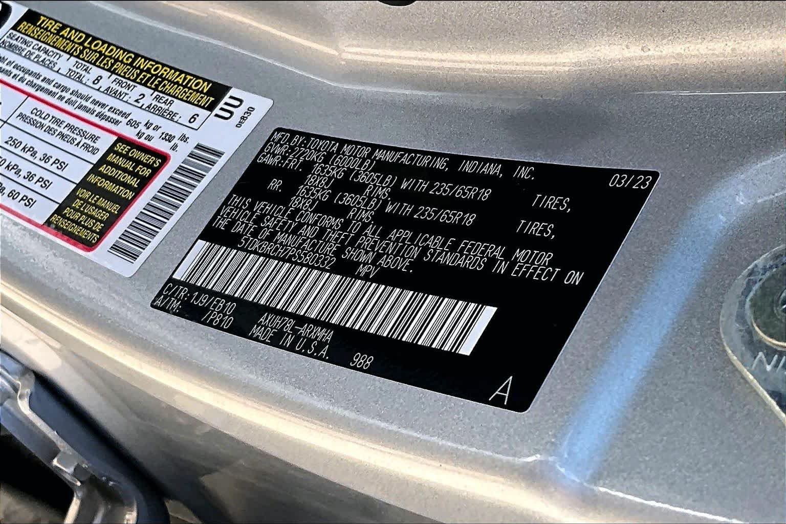 Used 2023 Celestial Silver Metallic Toyota Hybrid XLE image 35