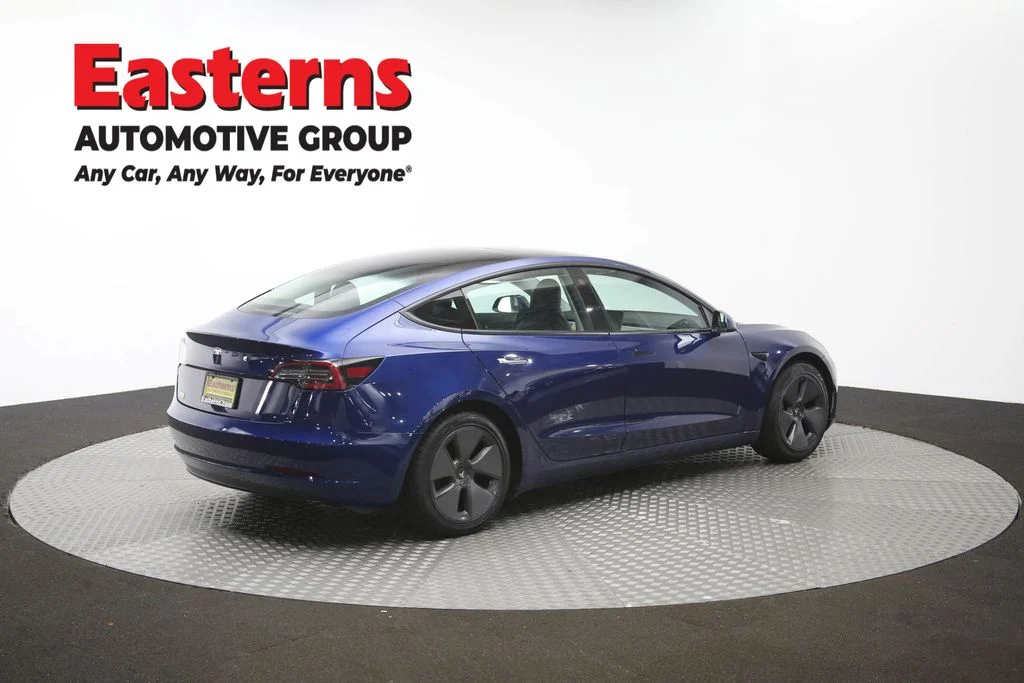 Used 2021 Blue Tesla Standard Range Plus image 36