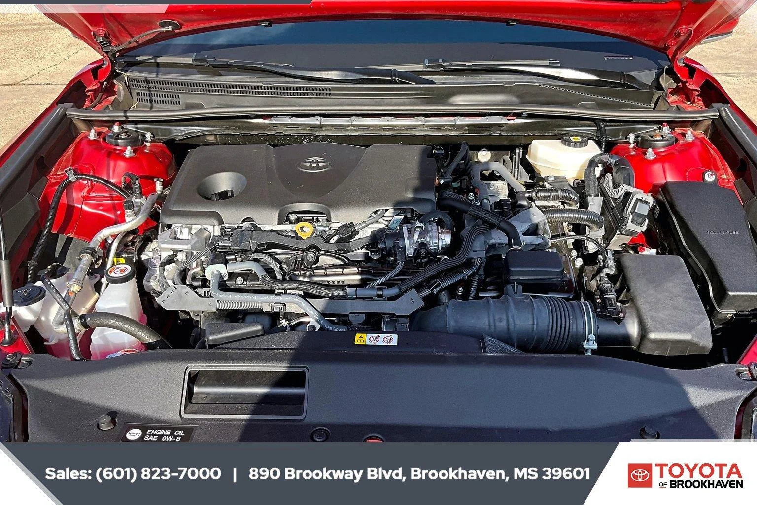 Used 2025 Supersonic Red Toyota SE image 8