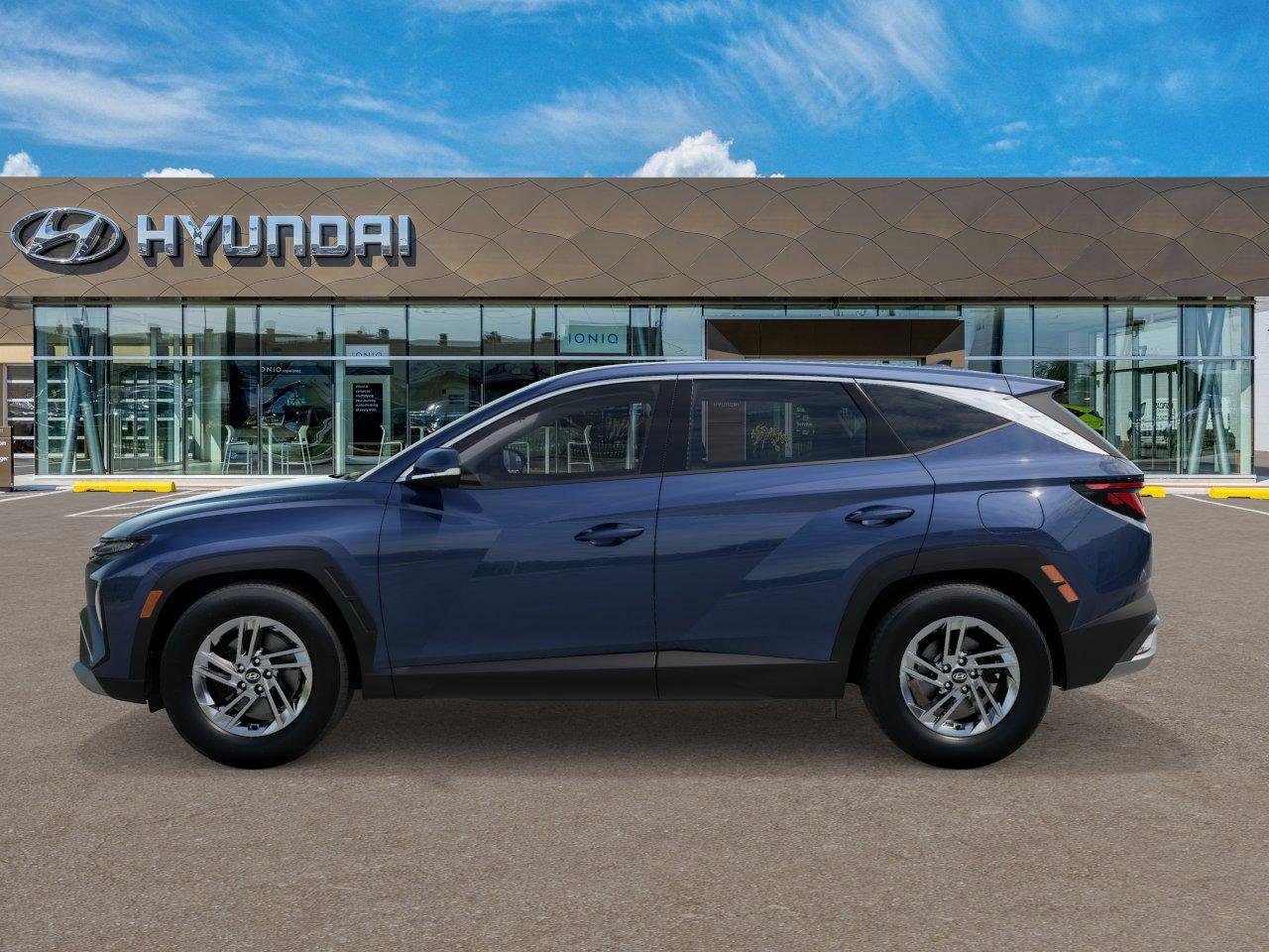 New 2026 Blue Hyundai SE AWD image 3