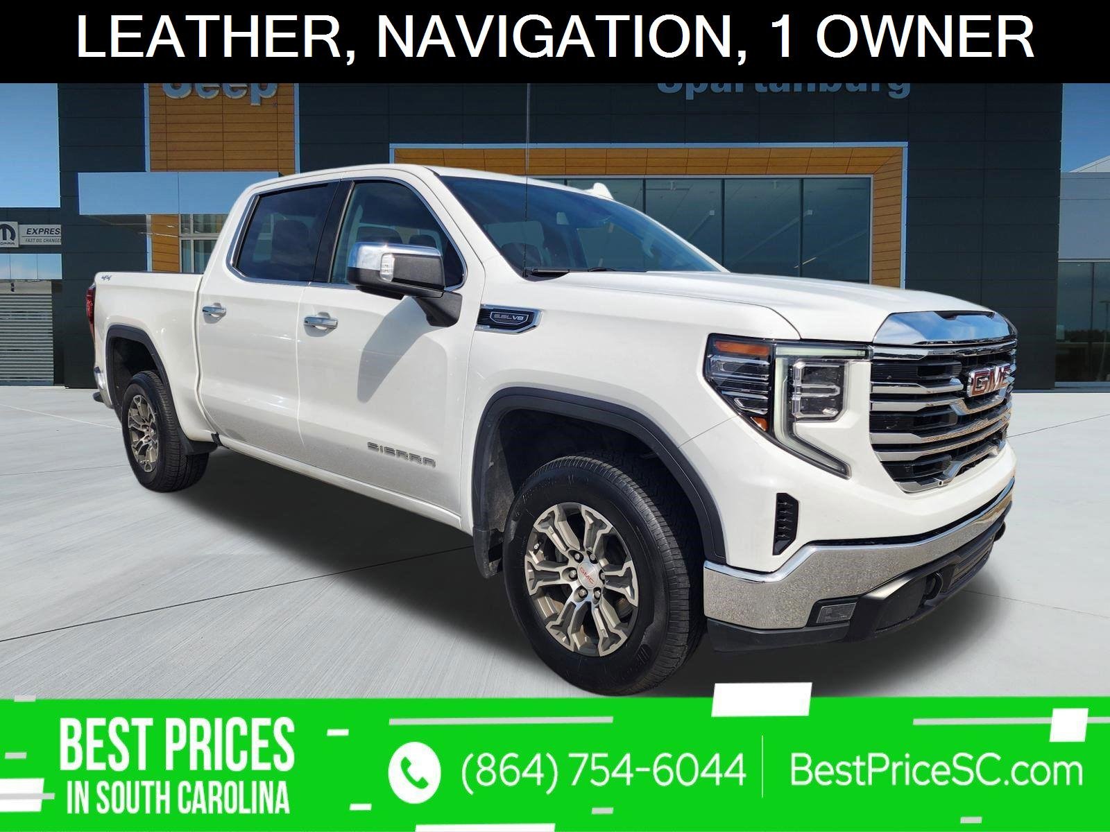 Used 2025 Summit White GMC SLT image 1