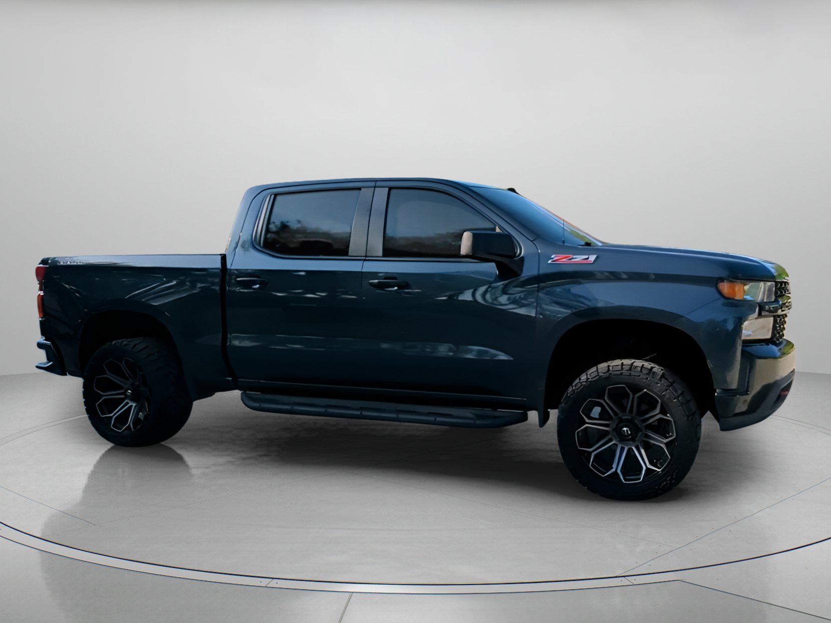 Certified Used 2019 Shadow Gray Metallic Chevrolet Custom Trail Boss Crew Cab Pickup image 34