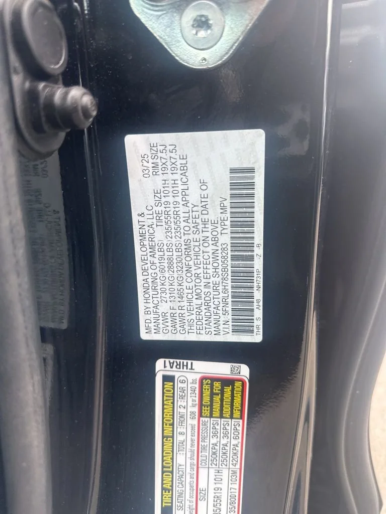 Used 2025 Black Honda Sport-L image 32