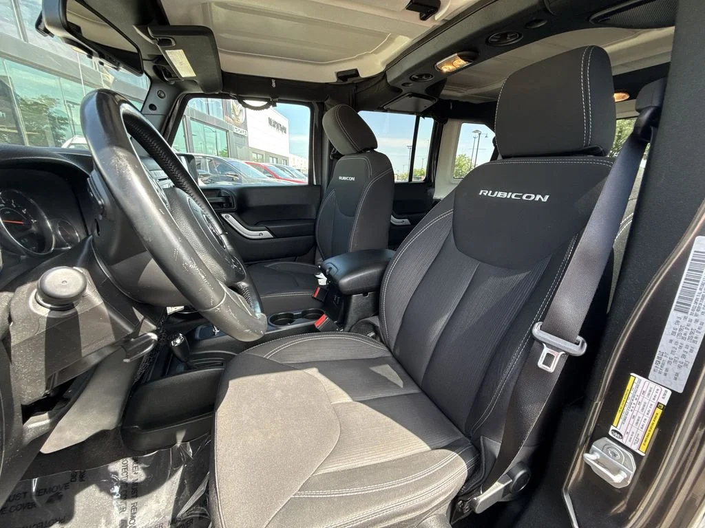 Used 2017 Gray Jeep Unlimited Rubicon image 11