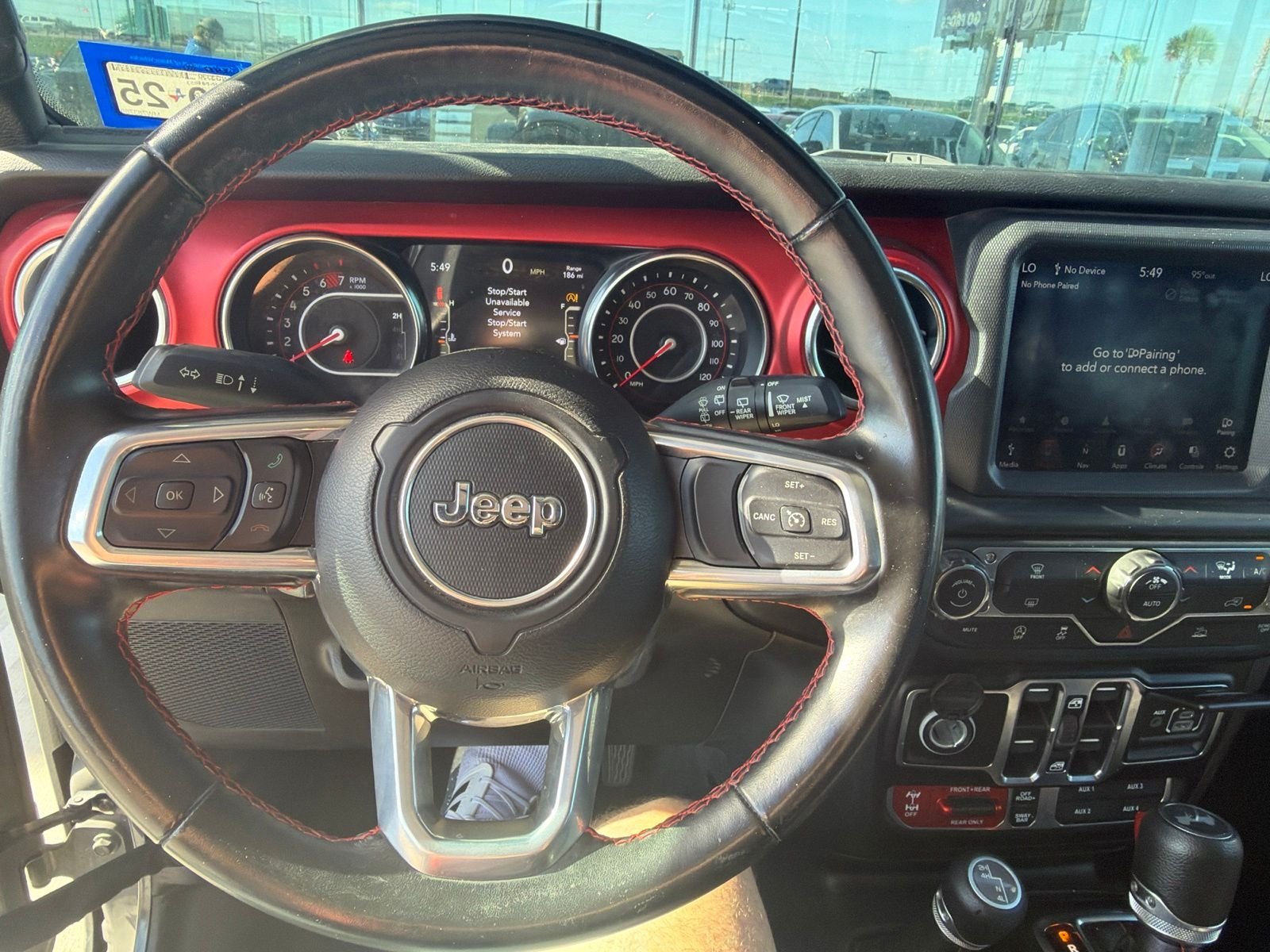 Used 2021 Sting-Gray Clearcoat Jeep Unlimited Rubicon image 15