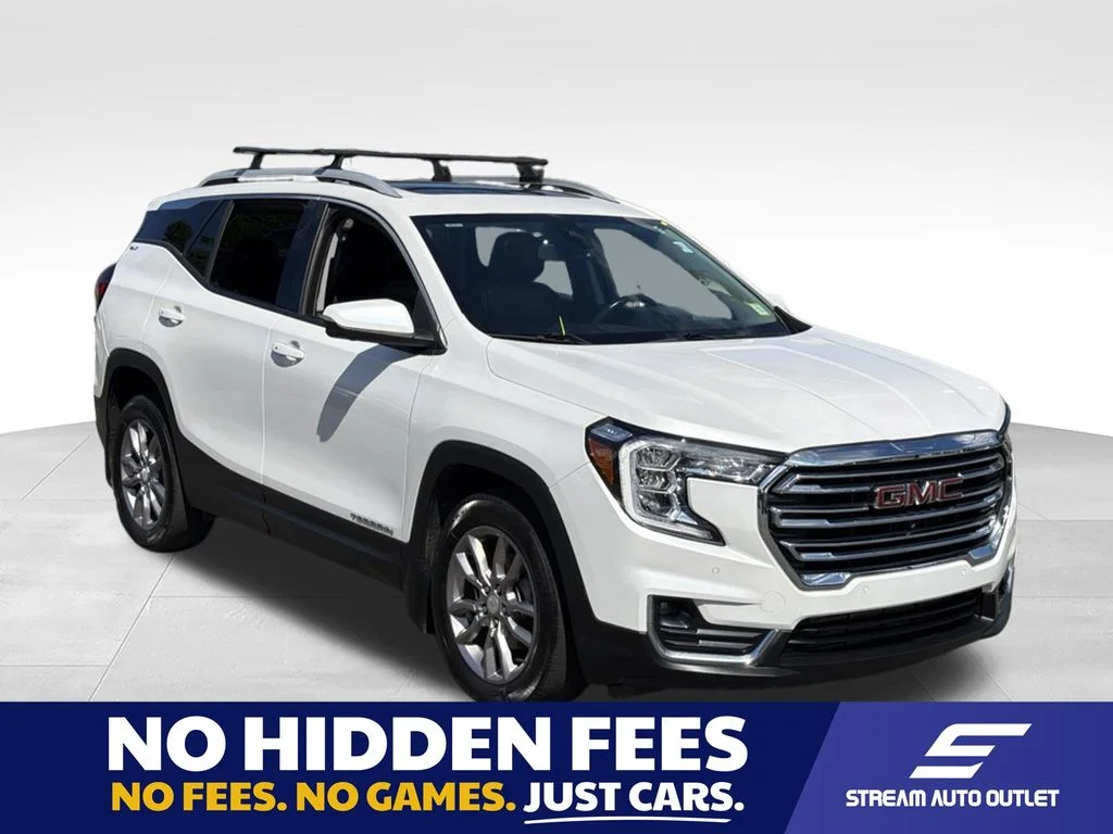 Used 2022 White GMC SLT image 1
