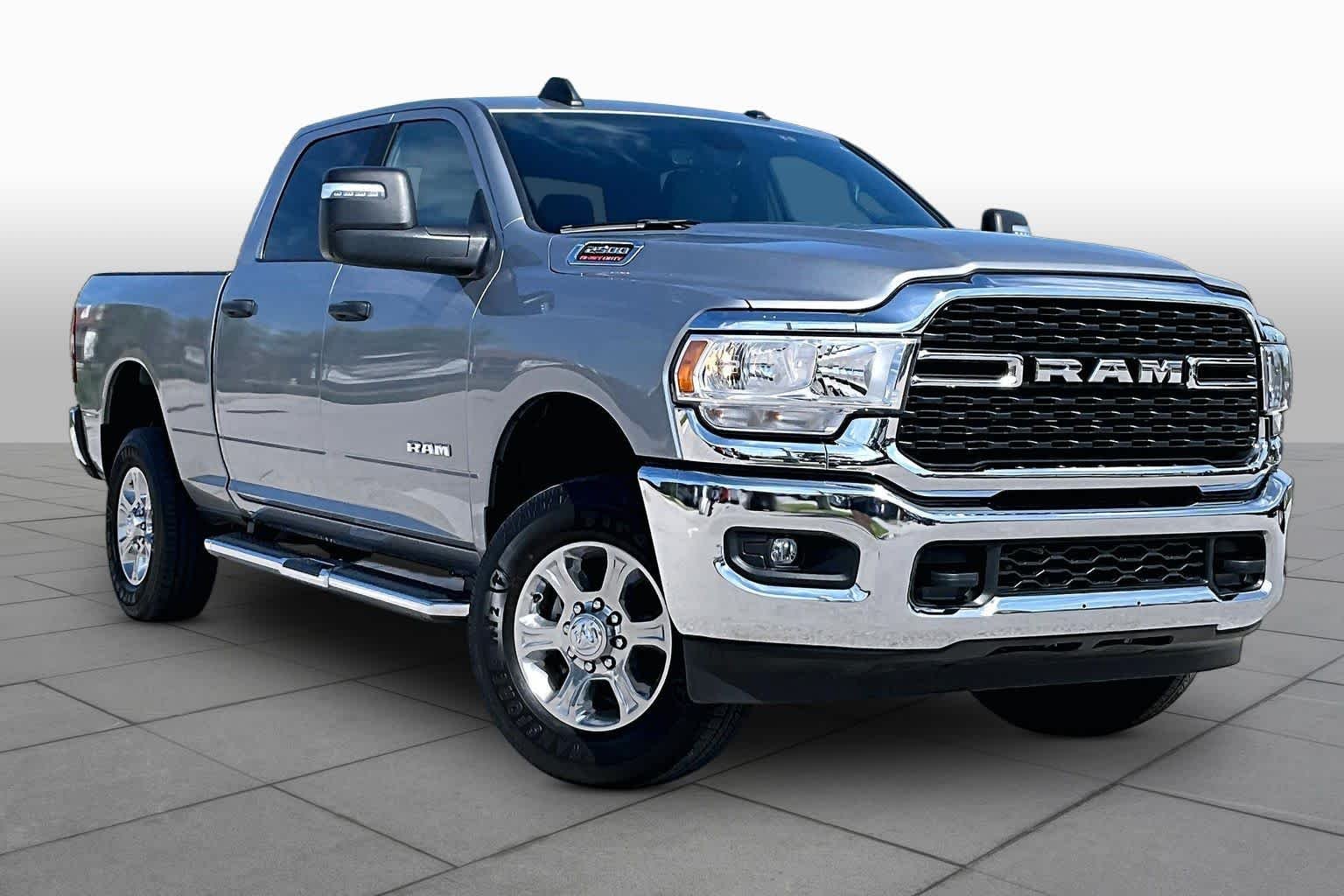 Used 2024 Billet Silver Metallic Clearcoat Ram Big Horn image 3