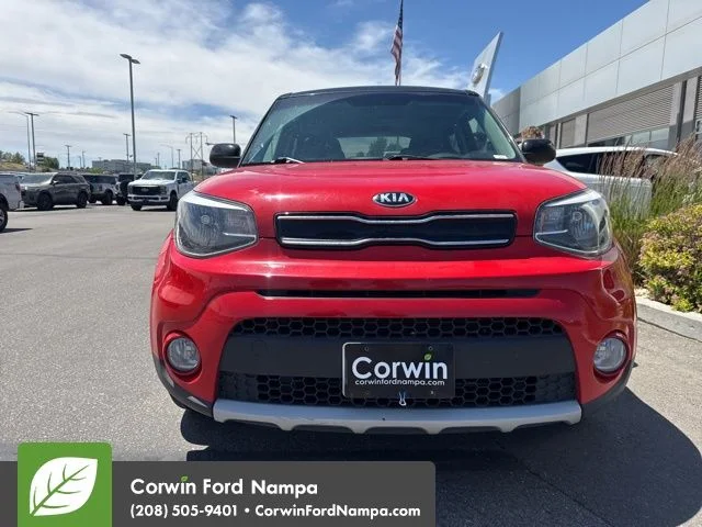 Used 2019 Red Kia Plus image 2