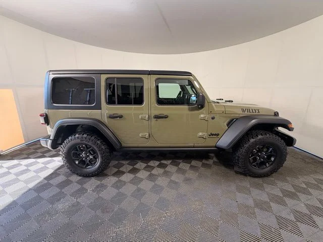Certified Used 2025 Green Jeep Willys image 9