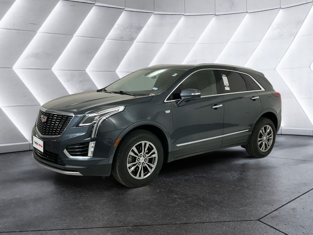 Used 2021 Gray Cadillac Premium Luxury image 3