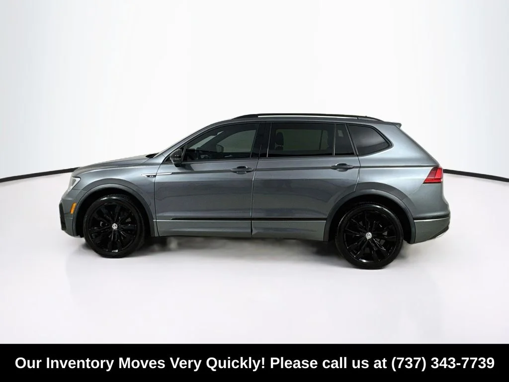 Used 2021 Platinum Gray Metallic Volkswagen 2.0T SE R-Line Black image 4