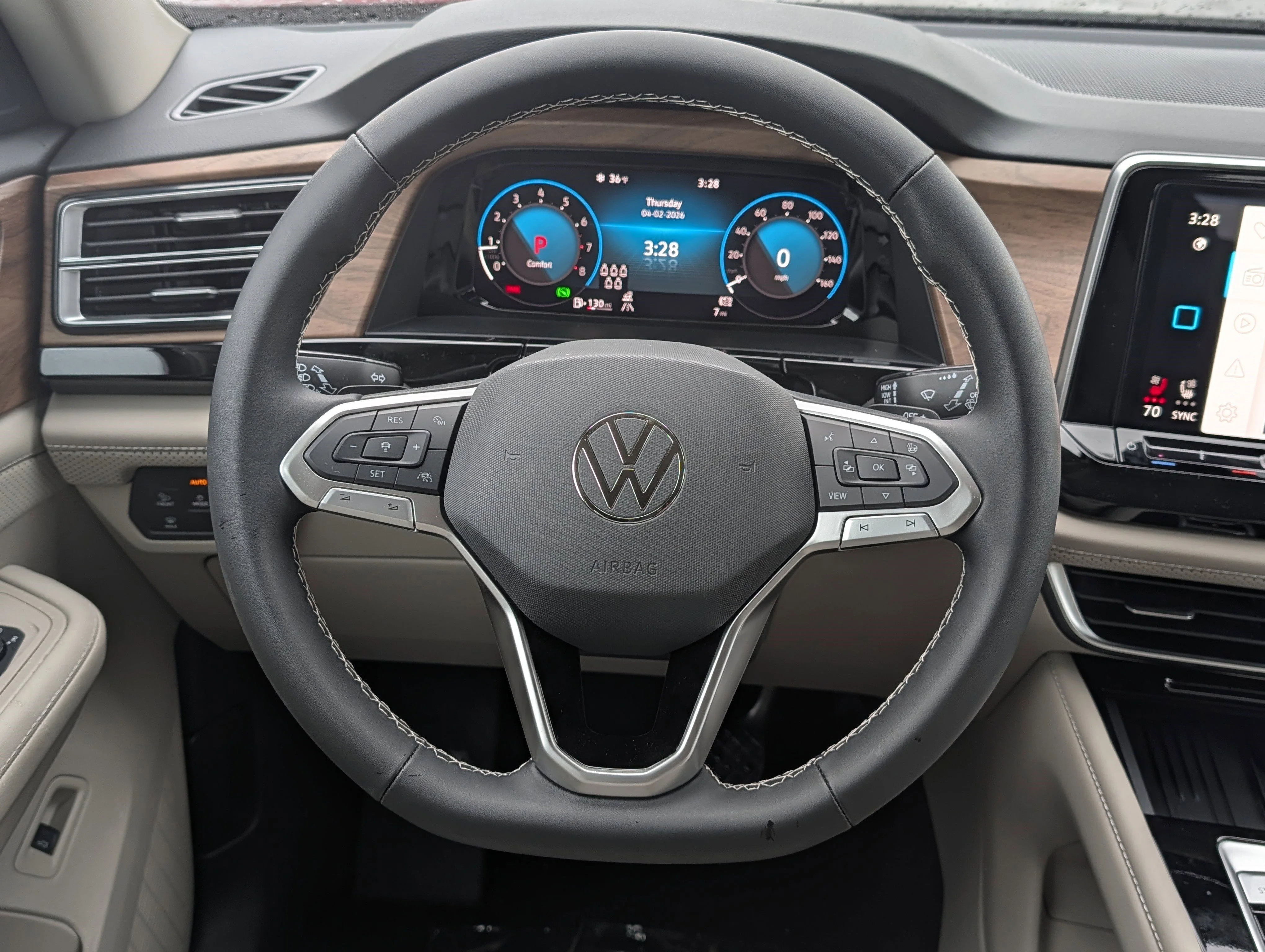 New 2026 Deep Black Pearl Volkswagen 2.0T SE w/Technology image 8
