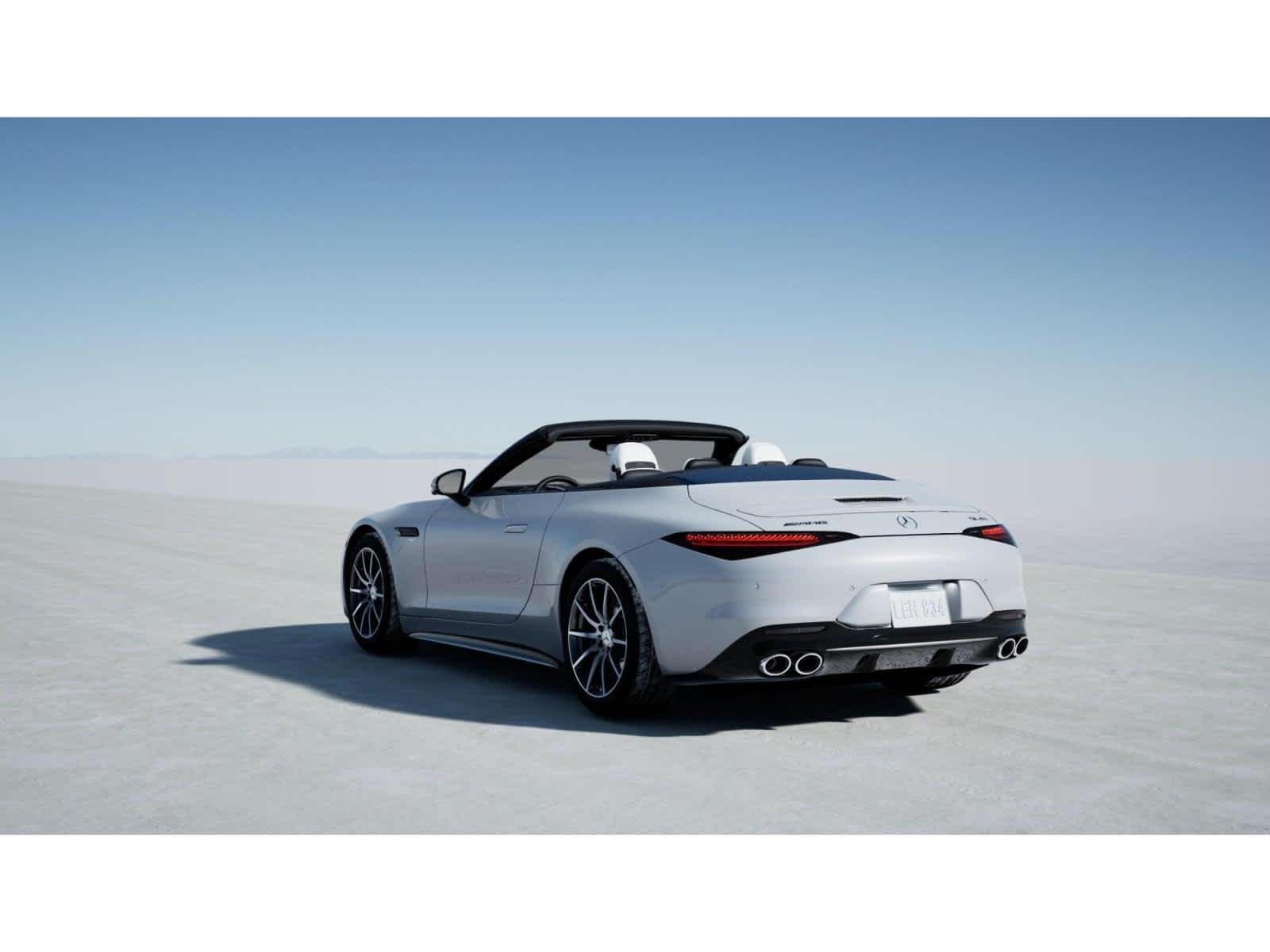 New 2027 MANUFAKTUR Moonlight White Metallic Mercedes-Benz AMG® SL 43 Roadster image 27