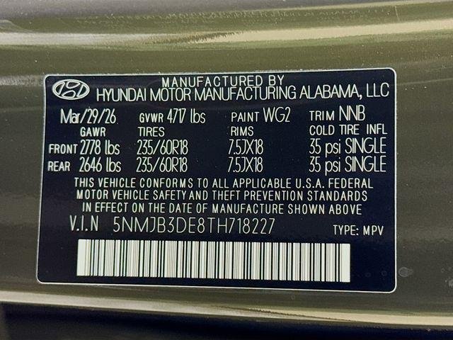 New 2026 Green Hyundai SEL FWD image 46
