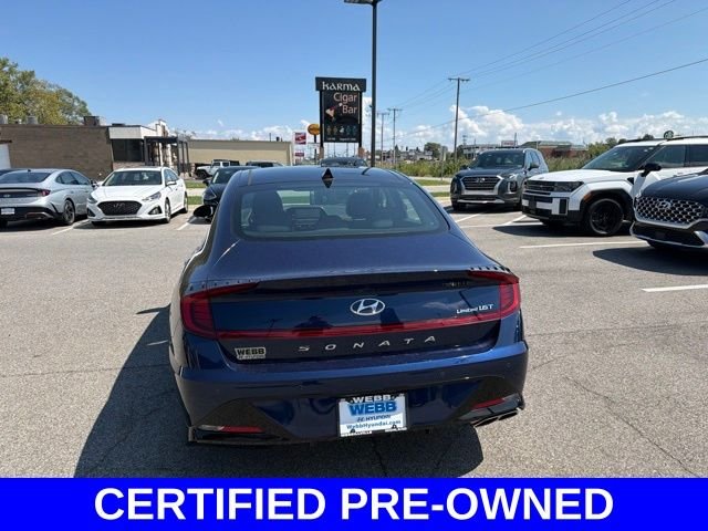 Certified Used 2021 Blue Hyundai Limited image 19