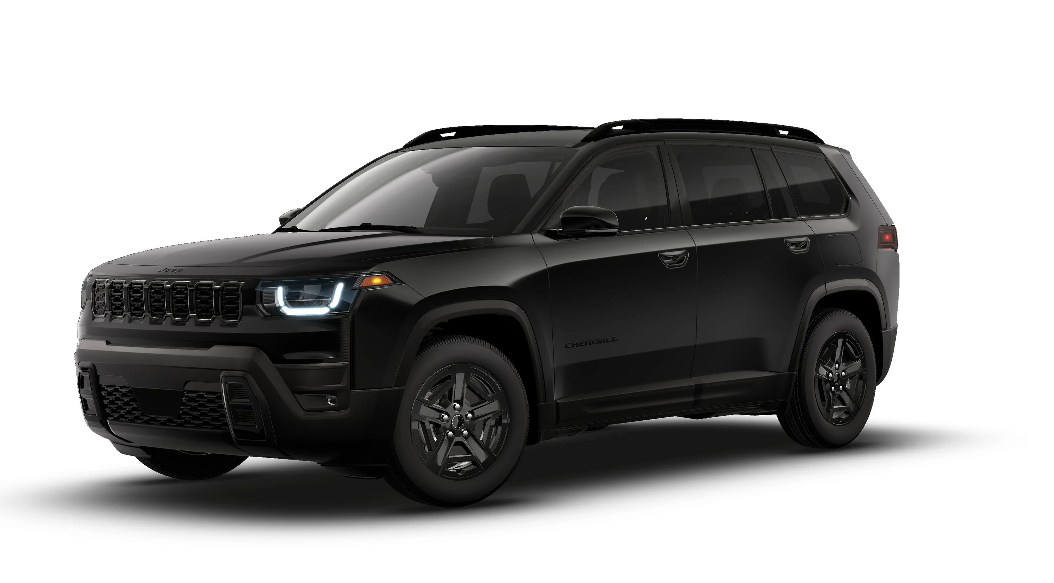 New 2026 Diamond Black Crystal P/C Jeep Limited image 1