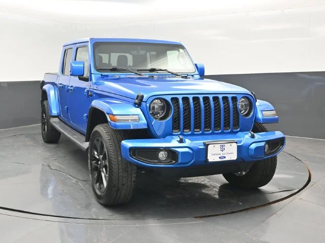 Certified Used 2022 Hydro Blue Pearlcoat Jeep High Altitude image 2