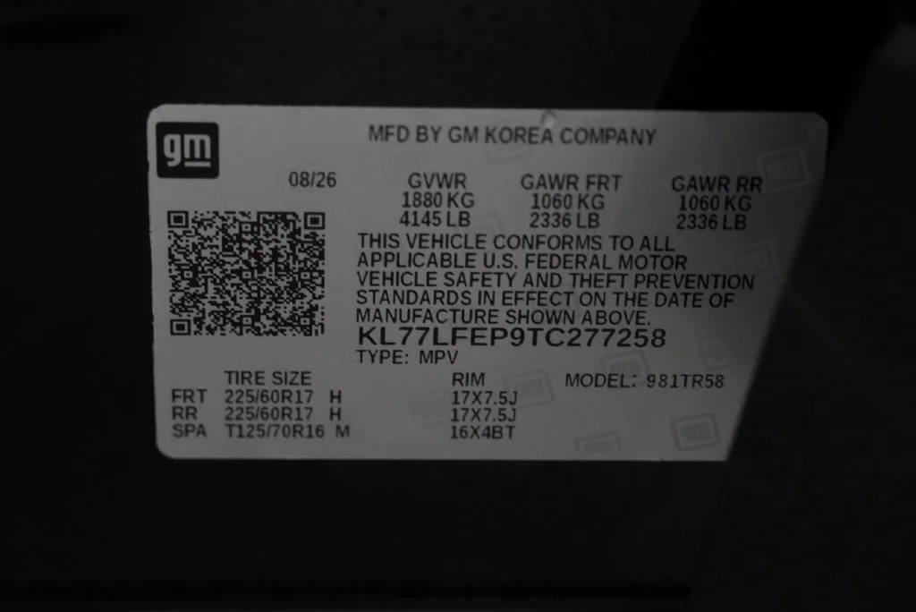 New 2026 Mosaic Black Metallic Chevrolet LS image 42