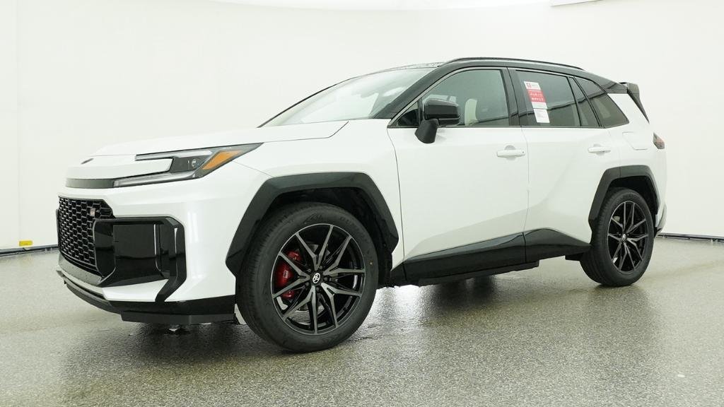 New 2026 Wind Chill Pearl with Midnight Black Metallic roof Toyota GR SPORT image 44
