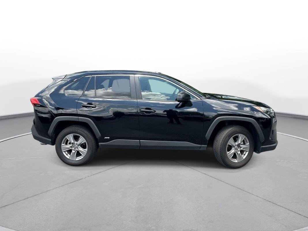 Used 2025 Midnight Black Metallic Toyota Hybrid LE image 5