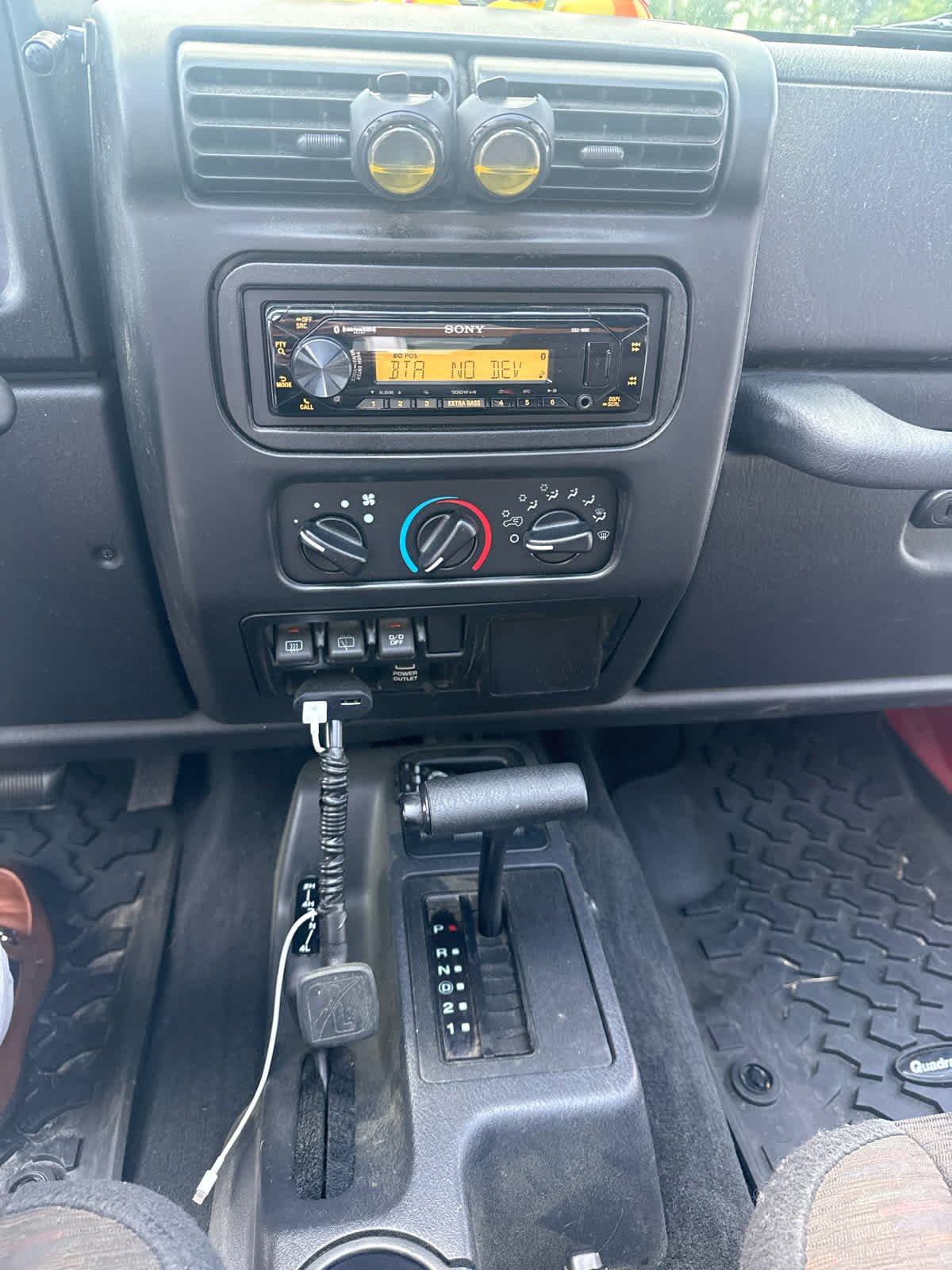 Used 2004 Flame Red Jeep Unlimited image 6