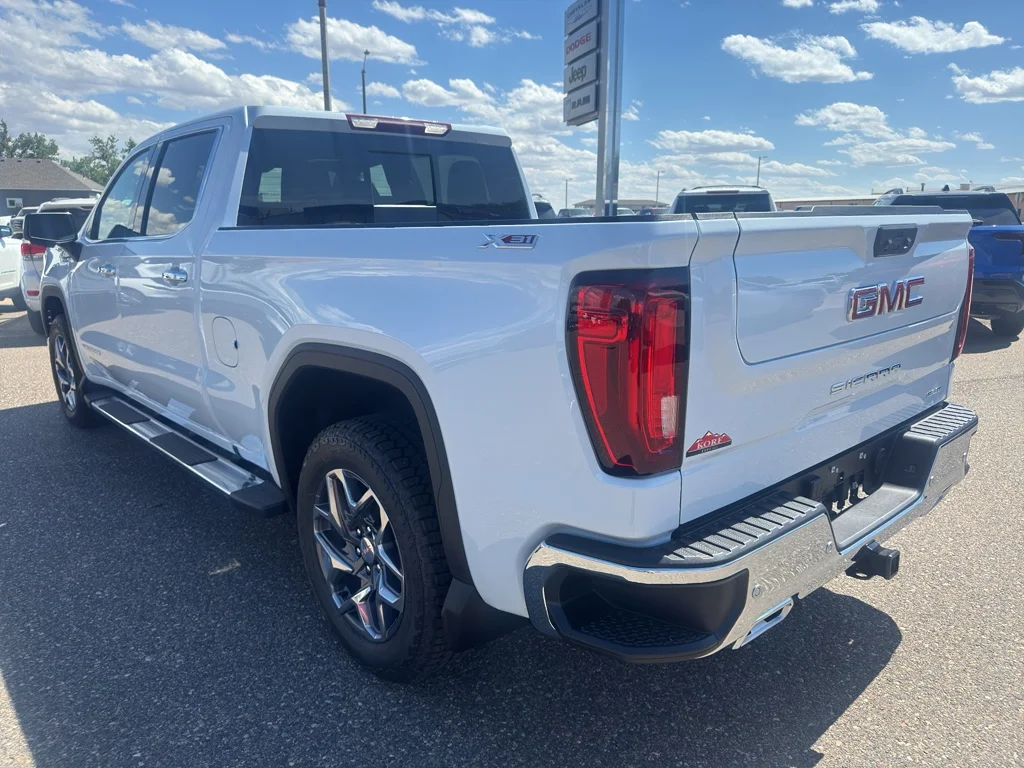 New 2026 Glacier White Tricoat GMC SLT image 8