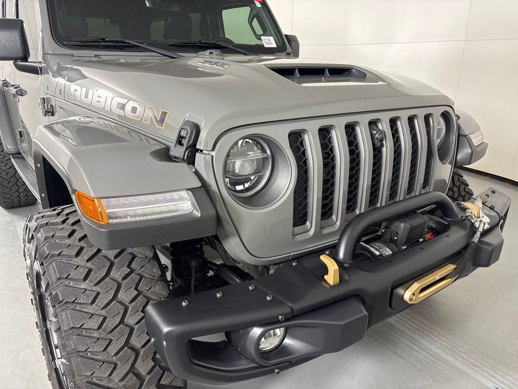 Used 2021 Gray Jeep Unlimited Rubicon 392 image 12
