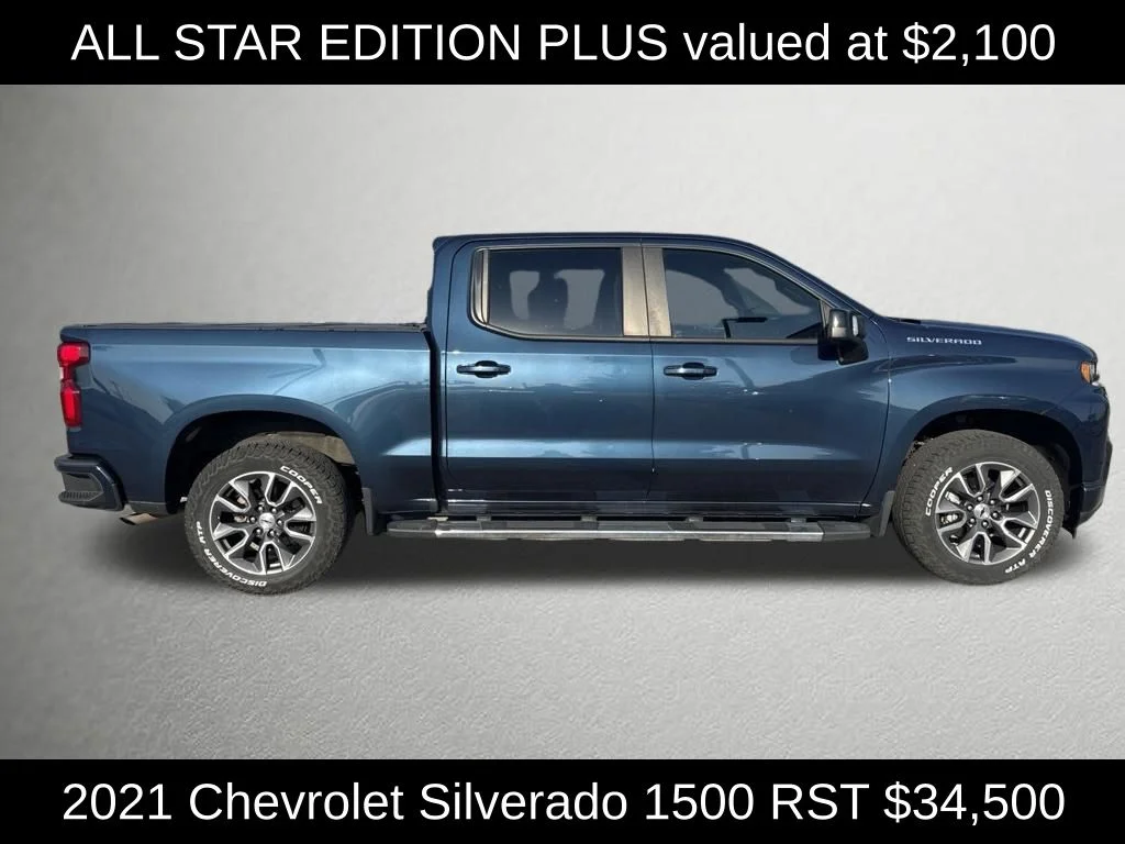 Used 2021 Blue Chevrolet RST image 2