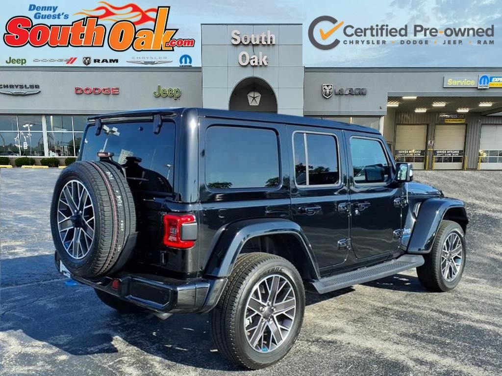 Certified Used 2023 Black Jeep Sahara 4xe image 3