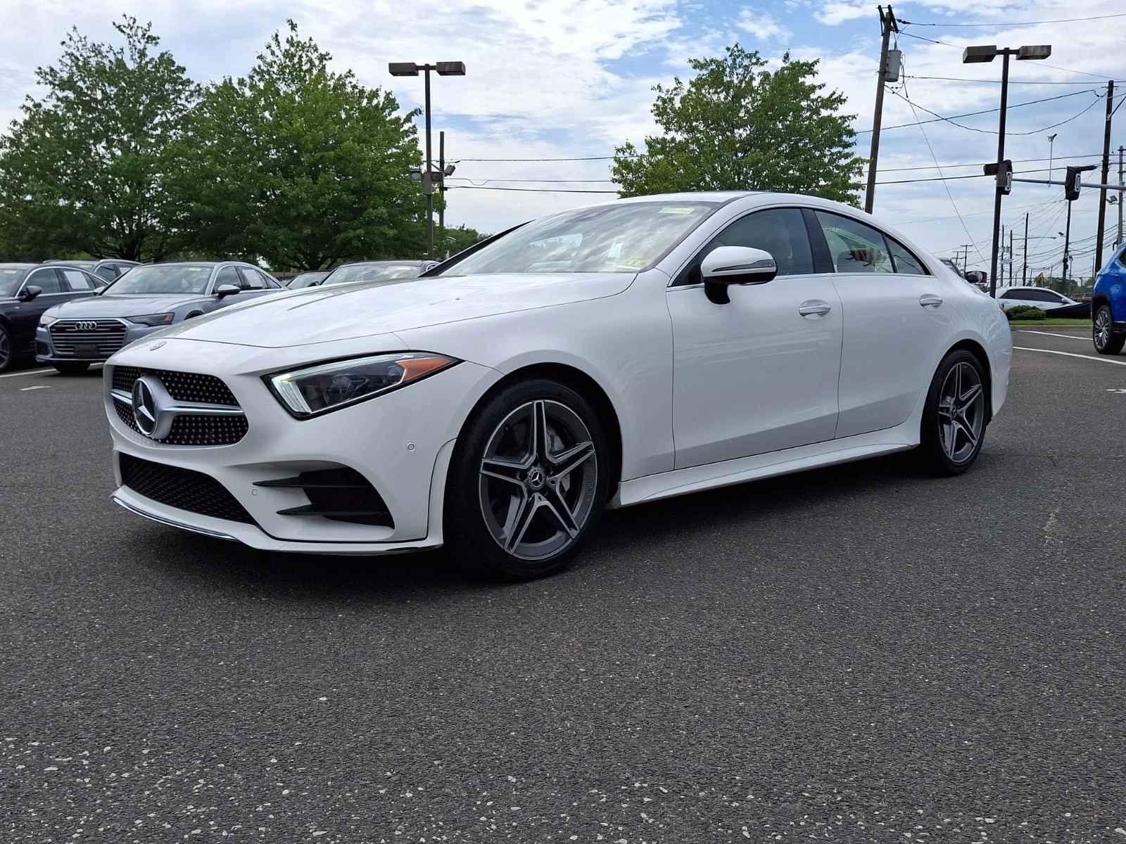 Used 2021 Polar White   149 Mercedes-Benz CLS 450 image 1
