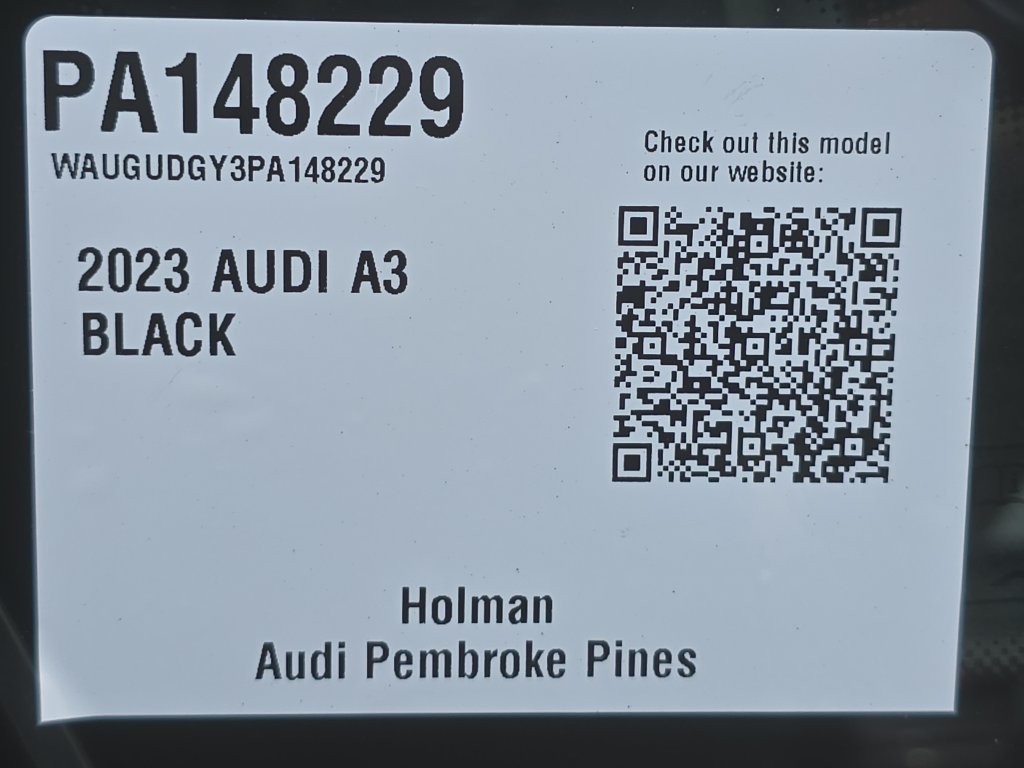 Used 2023 Black Audi  image 28