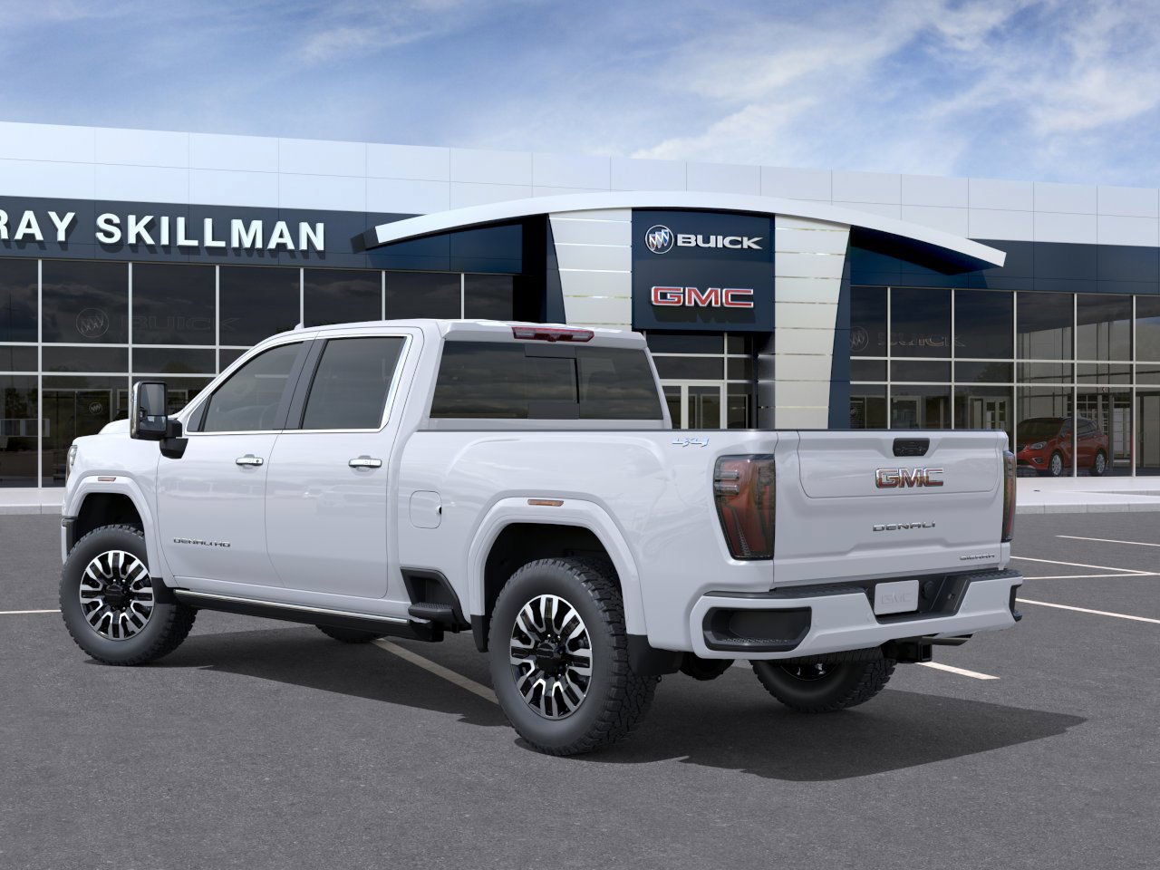 New 2026 Glacier White Tricoat GMC Denali Ultimate image 3